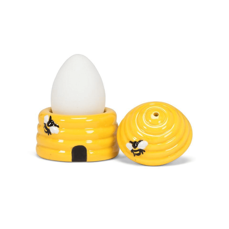 Beehive Egg Cup w/ Salt Shaker
