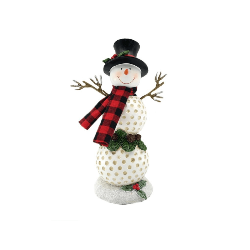 Golf Ball Snowman