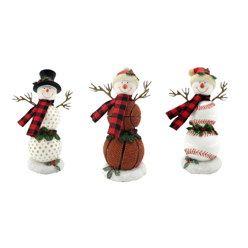 Golf Ball Snowman