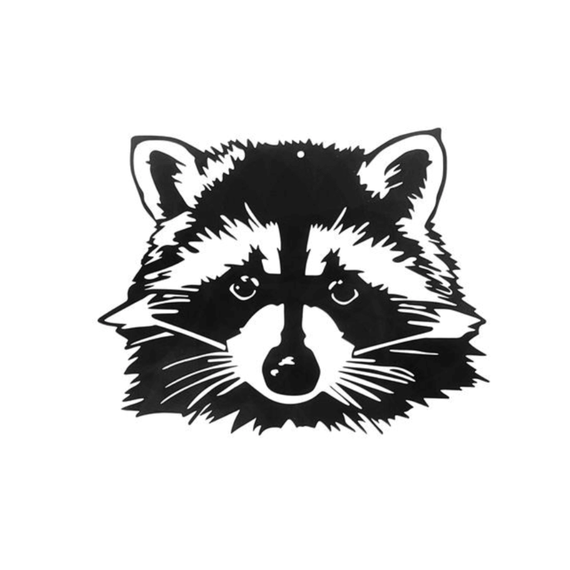 Racoon Head (more coming soon.)