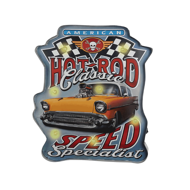 Hot Rod Classic LED Sign