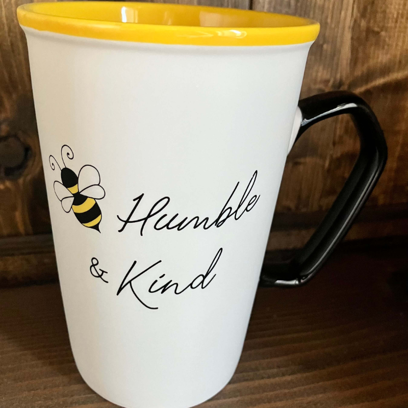 Bee Humble & Kind Mug (more coming soon.)