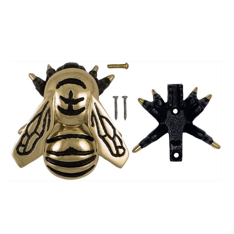 Bee Door Knocker Cast Iron