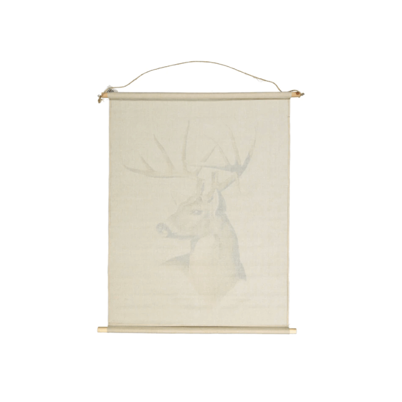 Deer Head Canvas Print