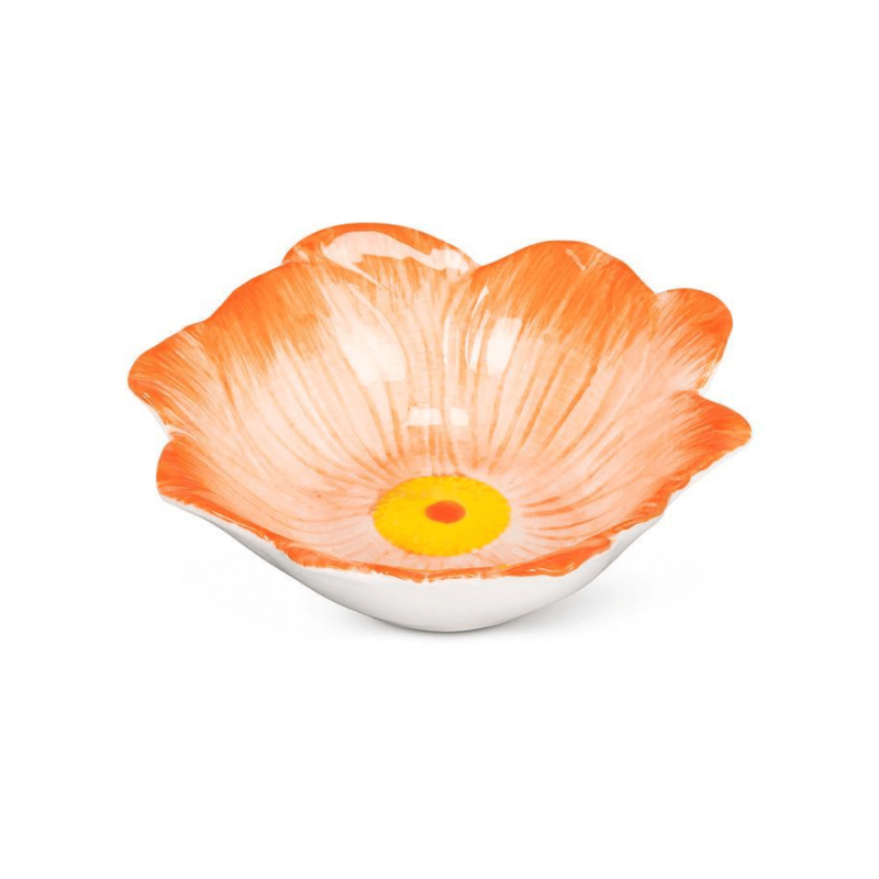 Flower Dish (Orange)