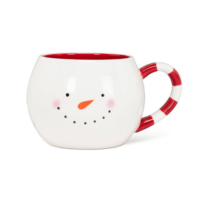 Snowman Face Ball Mug