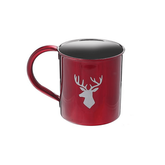 Reindeer Mug Stainless Steel