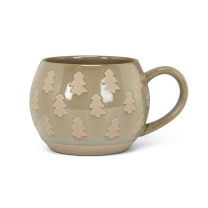 Pine Trees Ball Mug