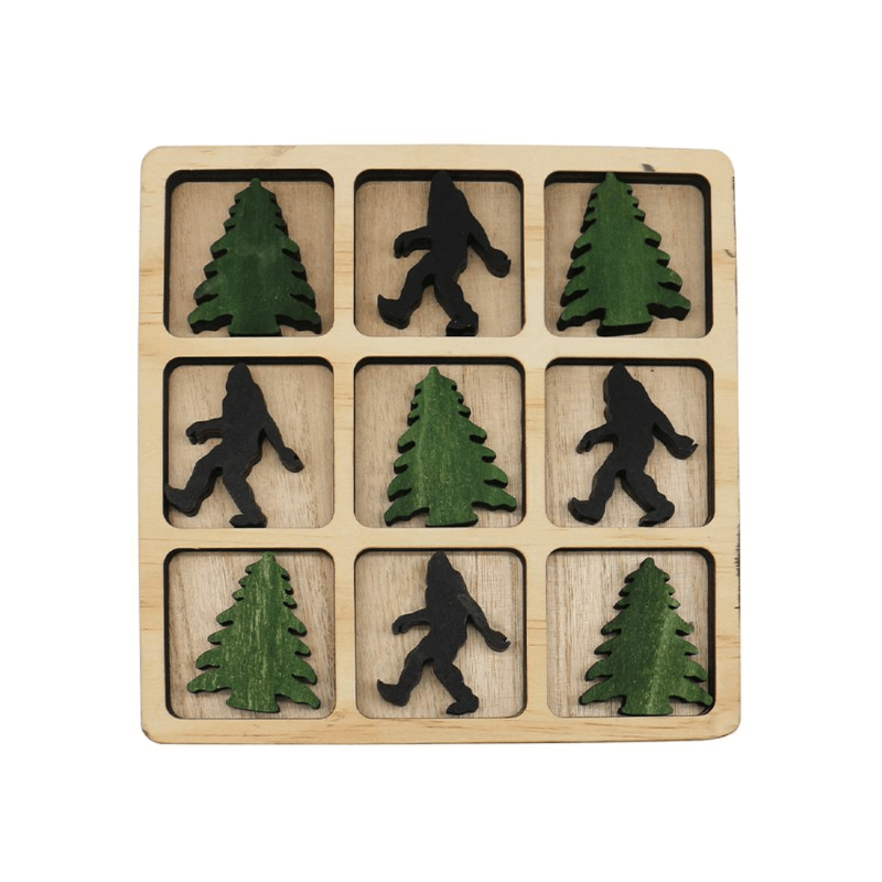 Bigfoot Tic Tac Toe Set