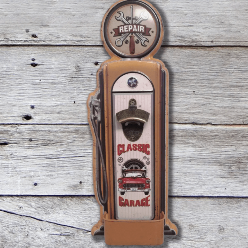 Gas Pump Sign w/ Bottle Opener (coming soon.)