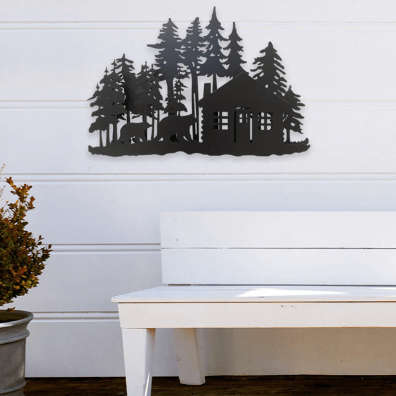 Bear’s Cabin Wall Art