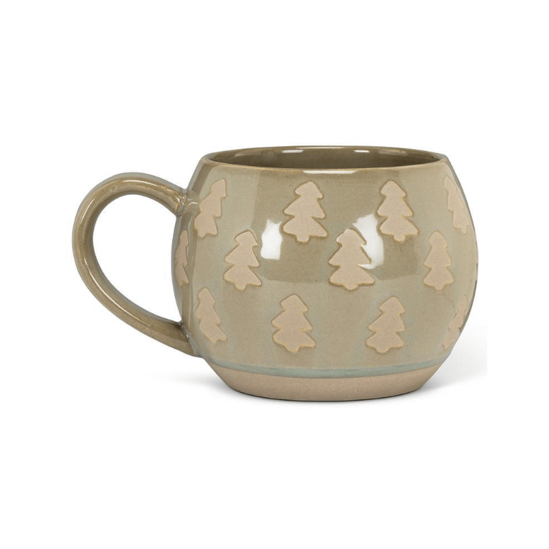 Pine Trees Ball Mug