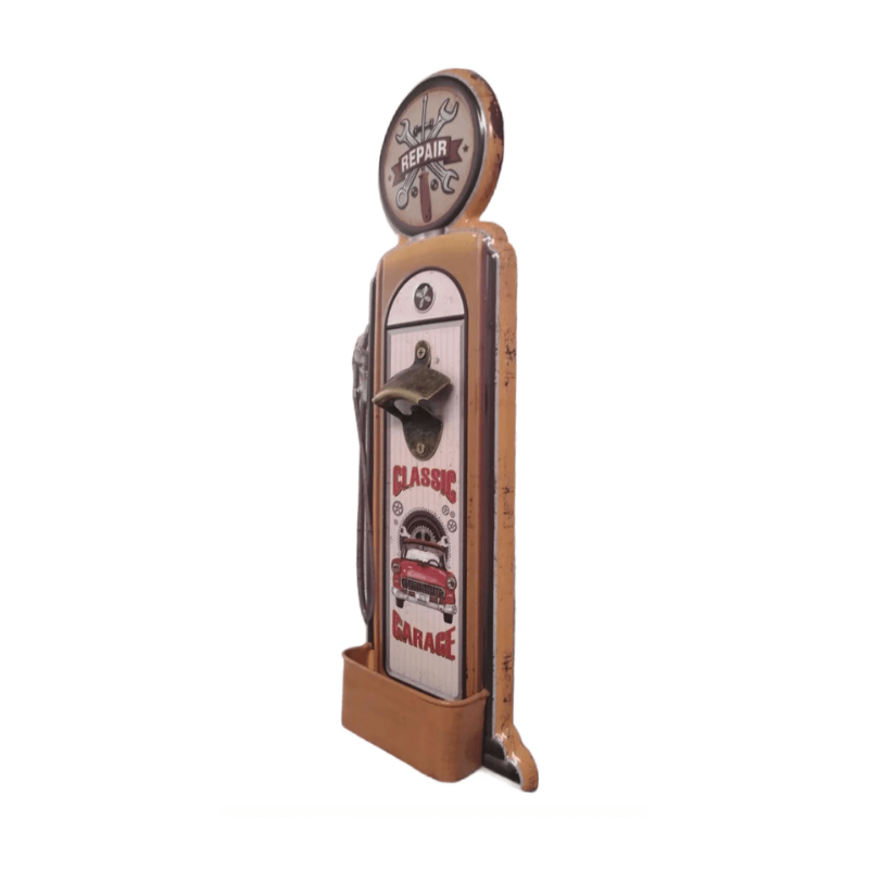 Gas Pump Sign w/ Bottle Opener (coming soon.)