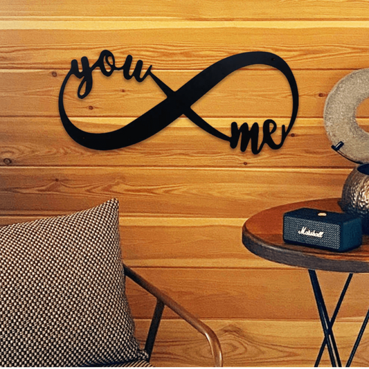 You/Me Infinity Wall Art