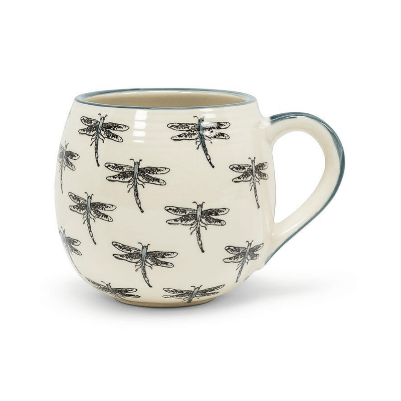 Allover Dragonfly Ball Mug