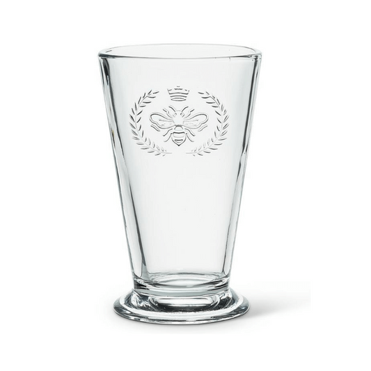 Bee In Crest Highball Glass