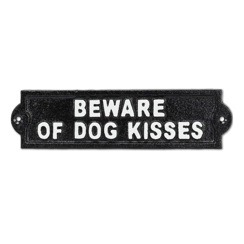 Dog Kisses Sign