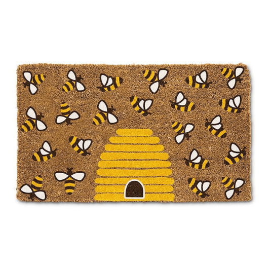 Bee & Beehive Doormat