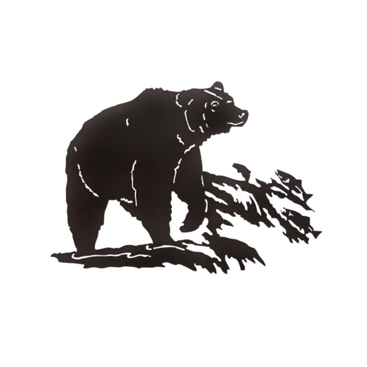 Bear Fishing Wall Art