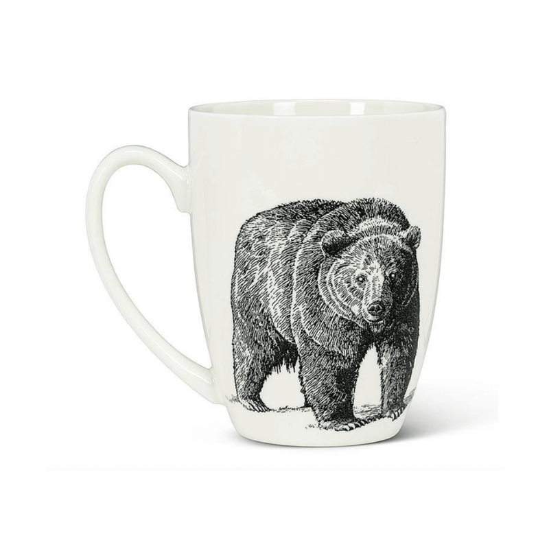 Pen & Ink Bear Mug