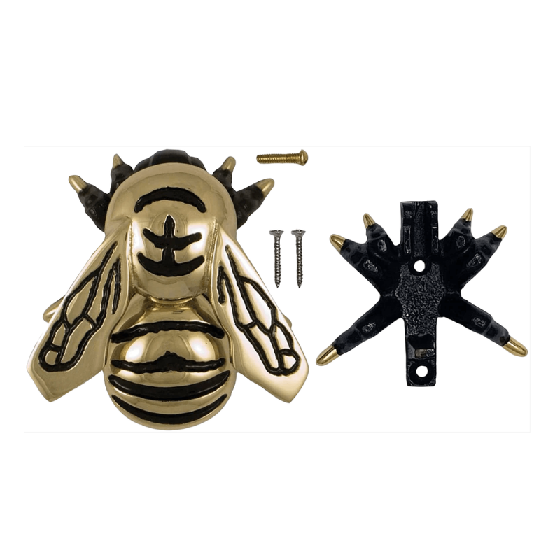 Bee Door Knocker Cast Iron.