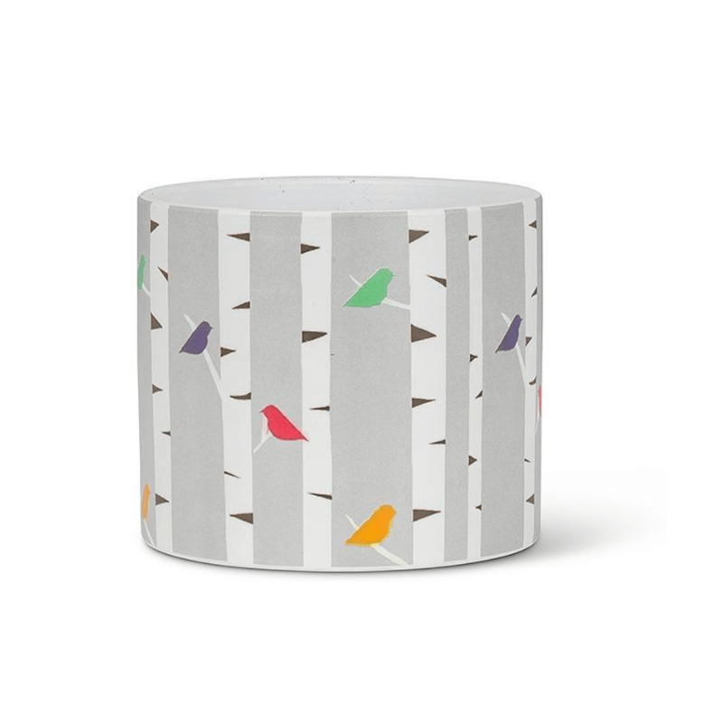 Colourful Birds Planter Small