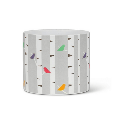 Colourful Birds Planter Small