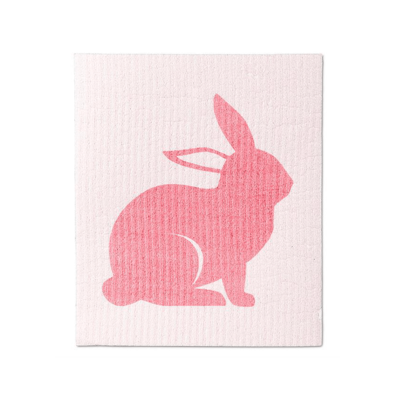 Easter Egg & Bunny Dishcloths. Set Of 2.