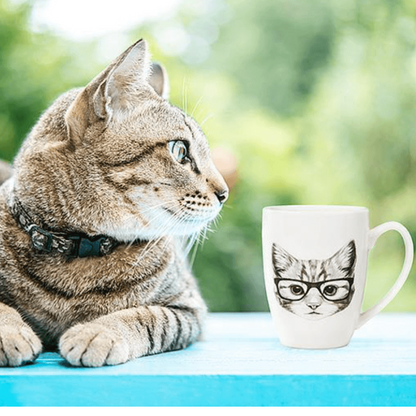 Pen & Ink Cat Mug