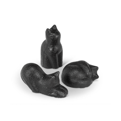 Mini Simple Cats Set Cast Iron