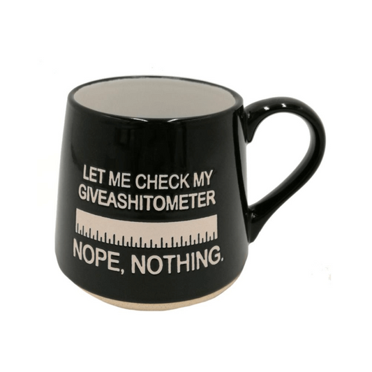 “Let Me Check My” Mug