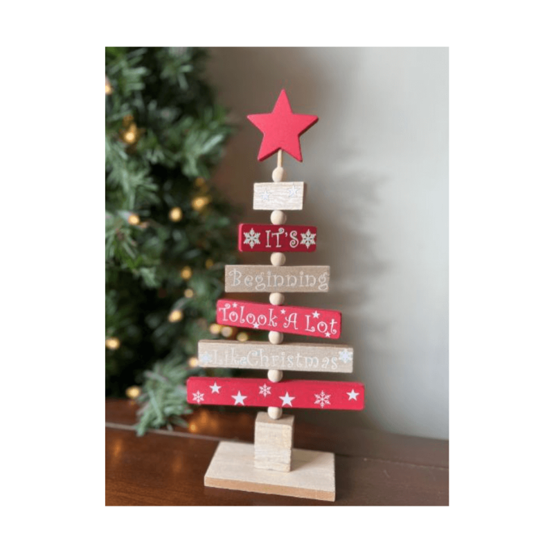 Christmas Tree Swivel Wooden