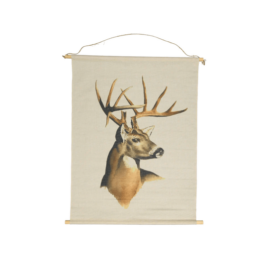 Deer Head Canvas Print