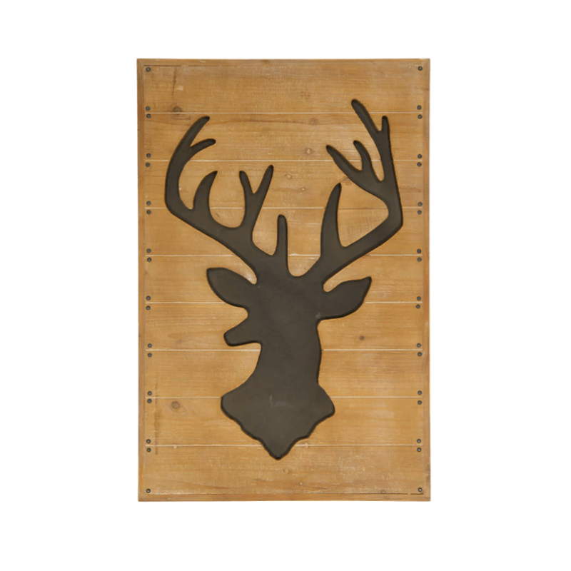 Elk Wooden Wall Art