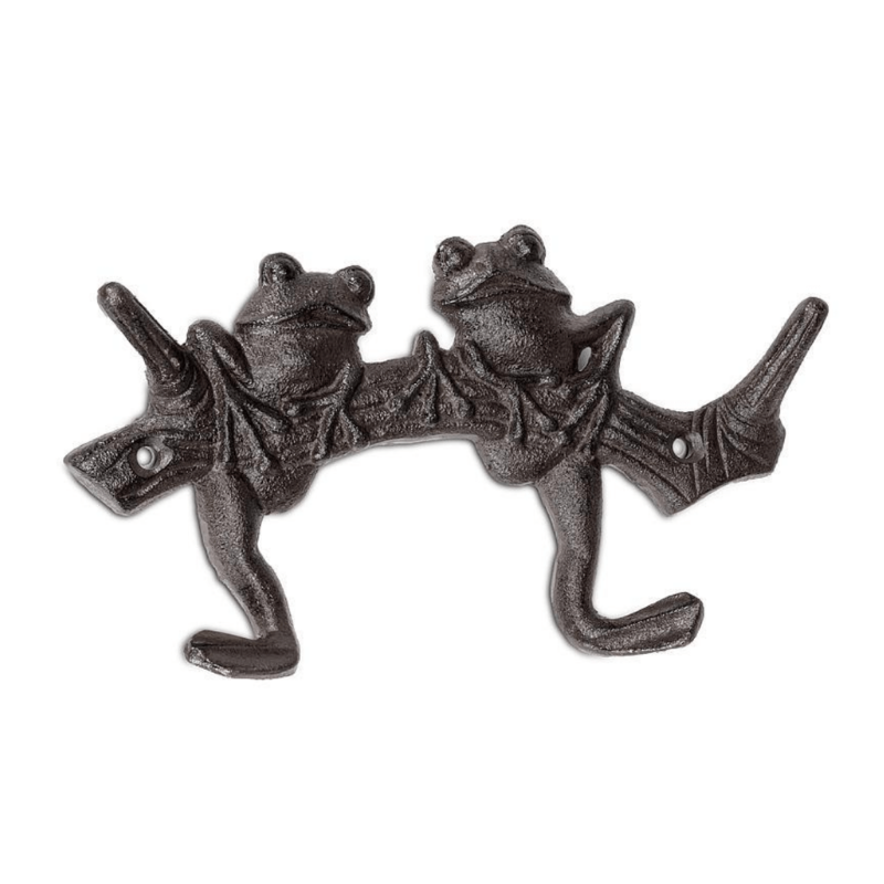 Frogs On Branch Hook