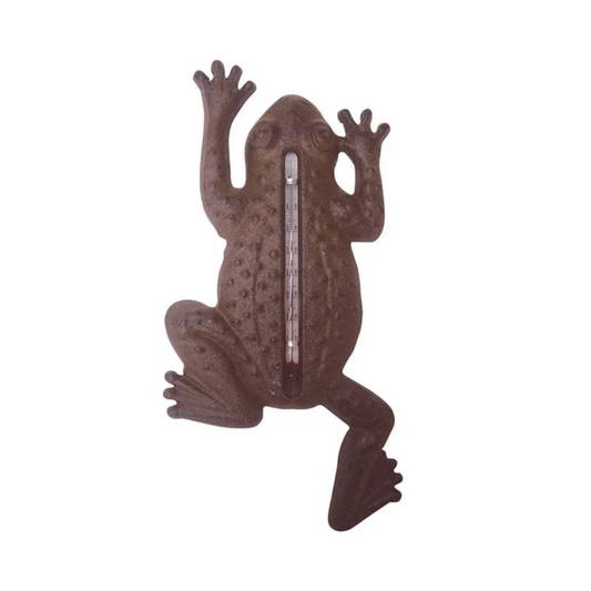 Frog Thermometer Cast Iron