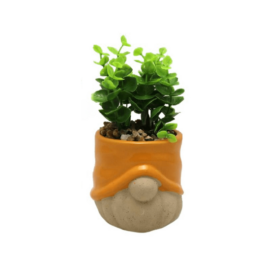 Gnome Planter (Orange)