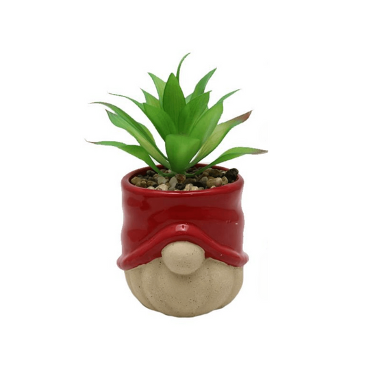 Gnome Planter (Red)