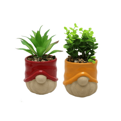 Gnome Planter Set