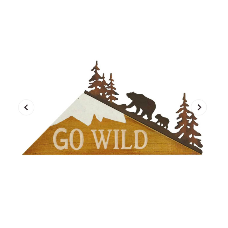 Go Wild Sign – Rustic Ace