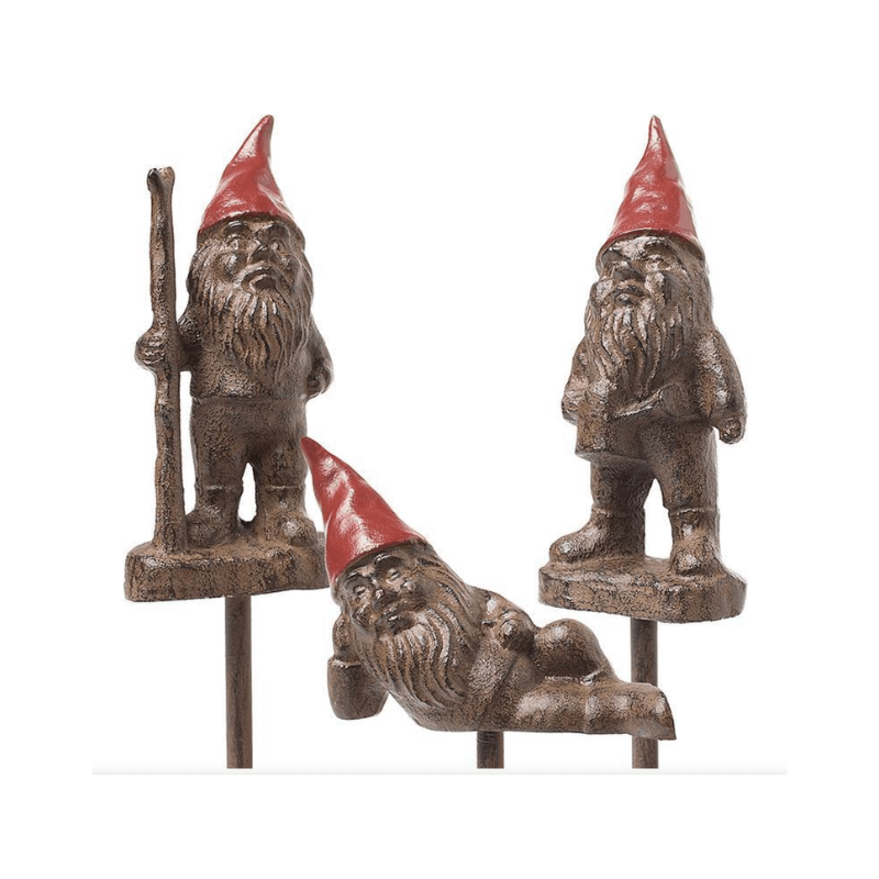 Gnome Stake w/ Hat Set