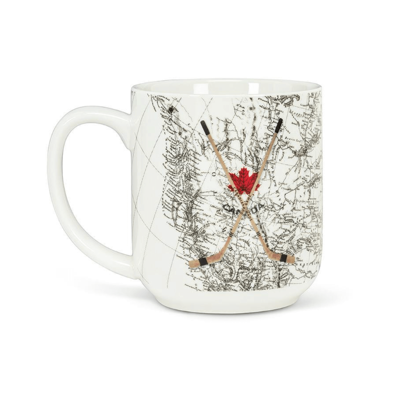 Hockey Sticks & Map Mug