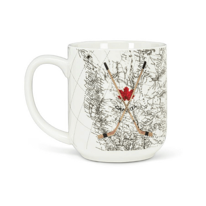 Hockey Sticks & Map Mug