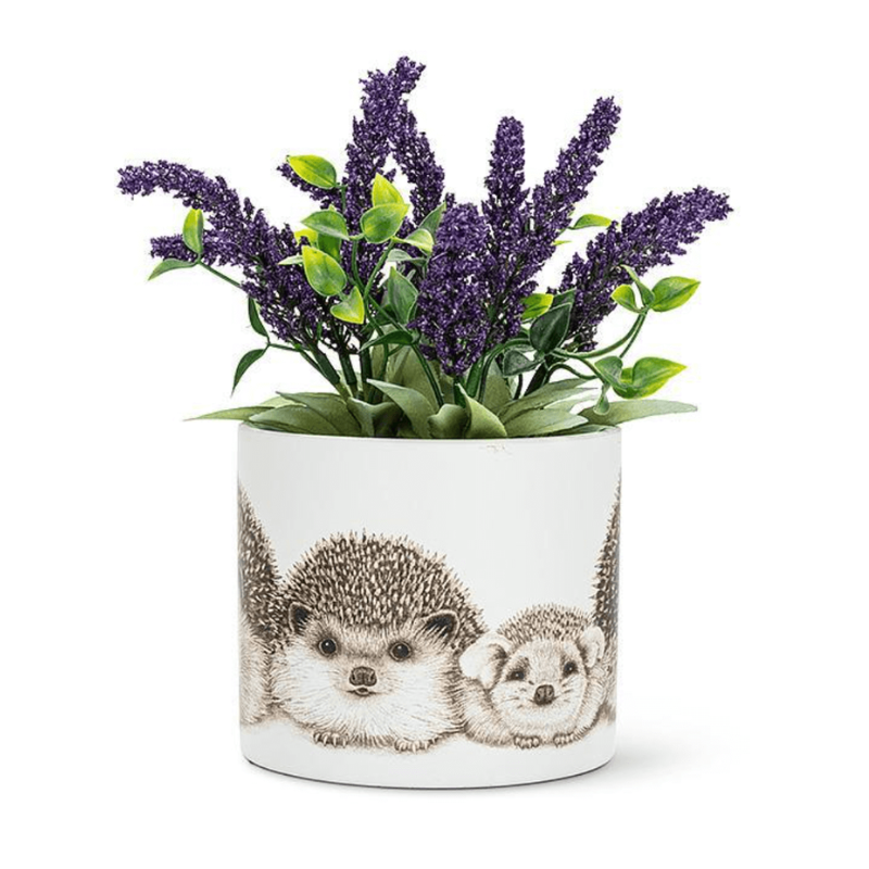 Hedgehog Family Planter Small