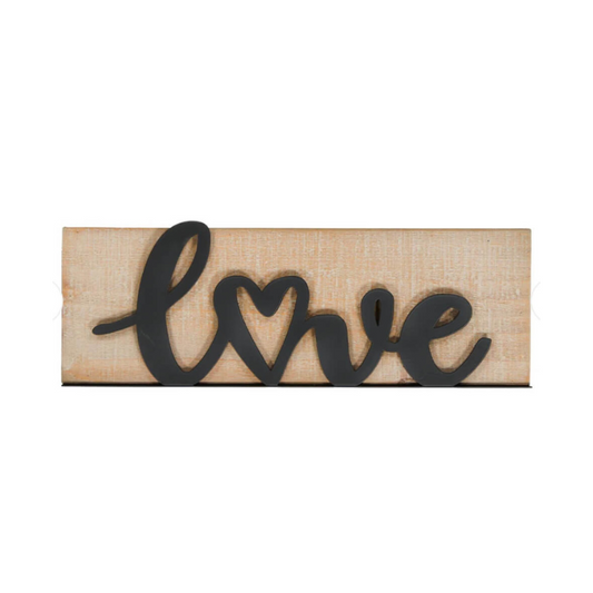 Love Wooden Sign