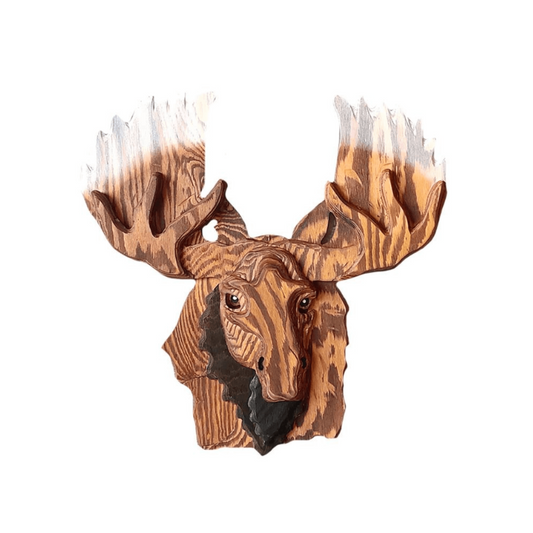 Moose Head Wall Décor