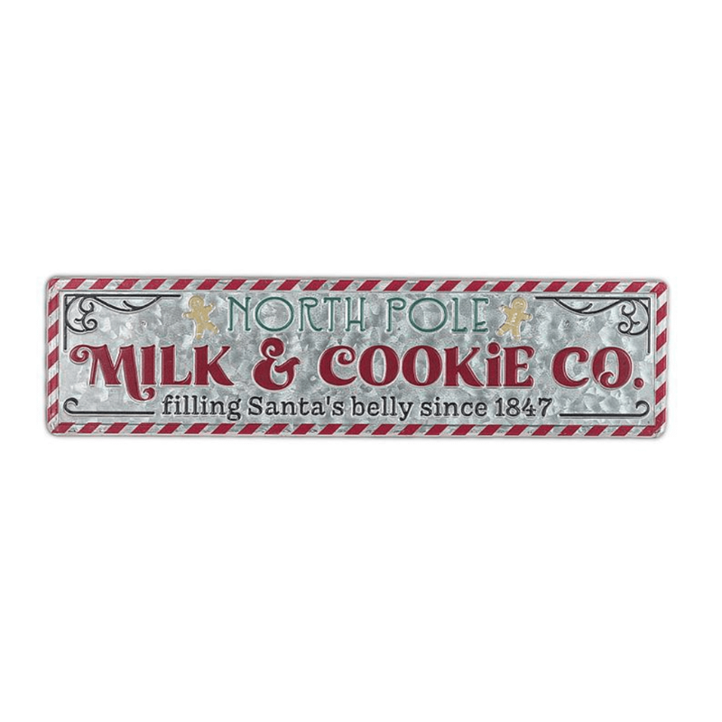 Milk & Cookie Co. Sign