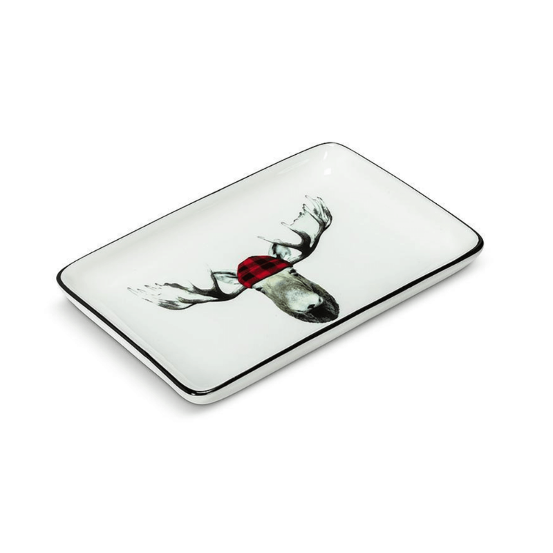 Jack Moose Rectangle Plate