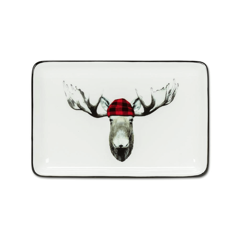 Jack Moose Rectangle Plate