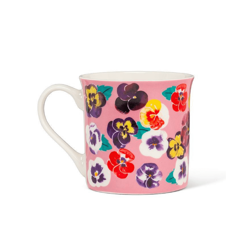 Pansies Flared Mug